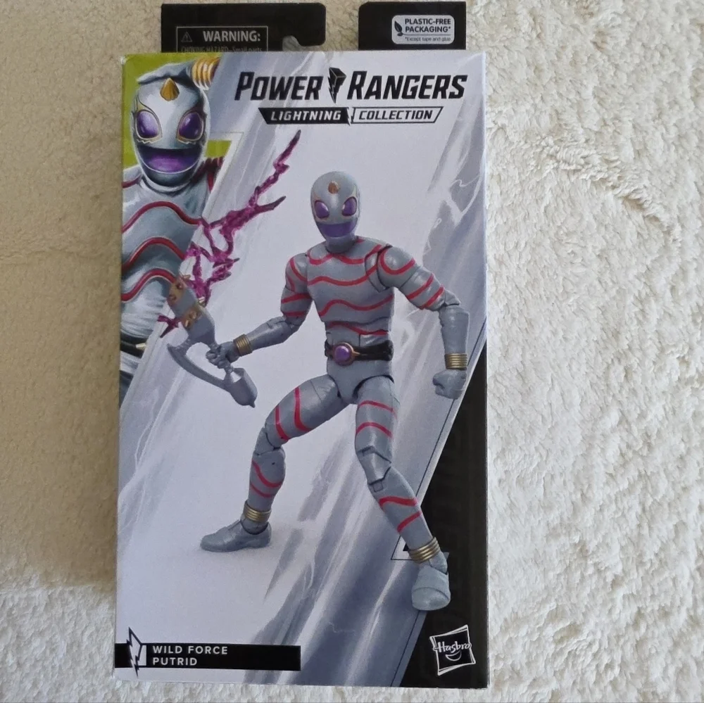 New Power Rangers Lightning Collection Wild Force Putrid 6